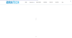 Desktop Screenshot of ibratech.com.br